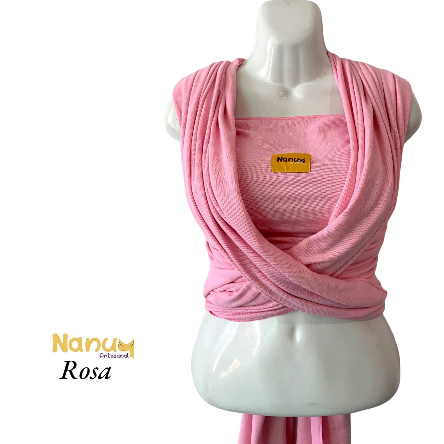 Rosa - Fular Elástico