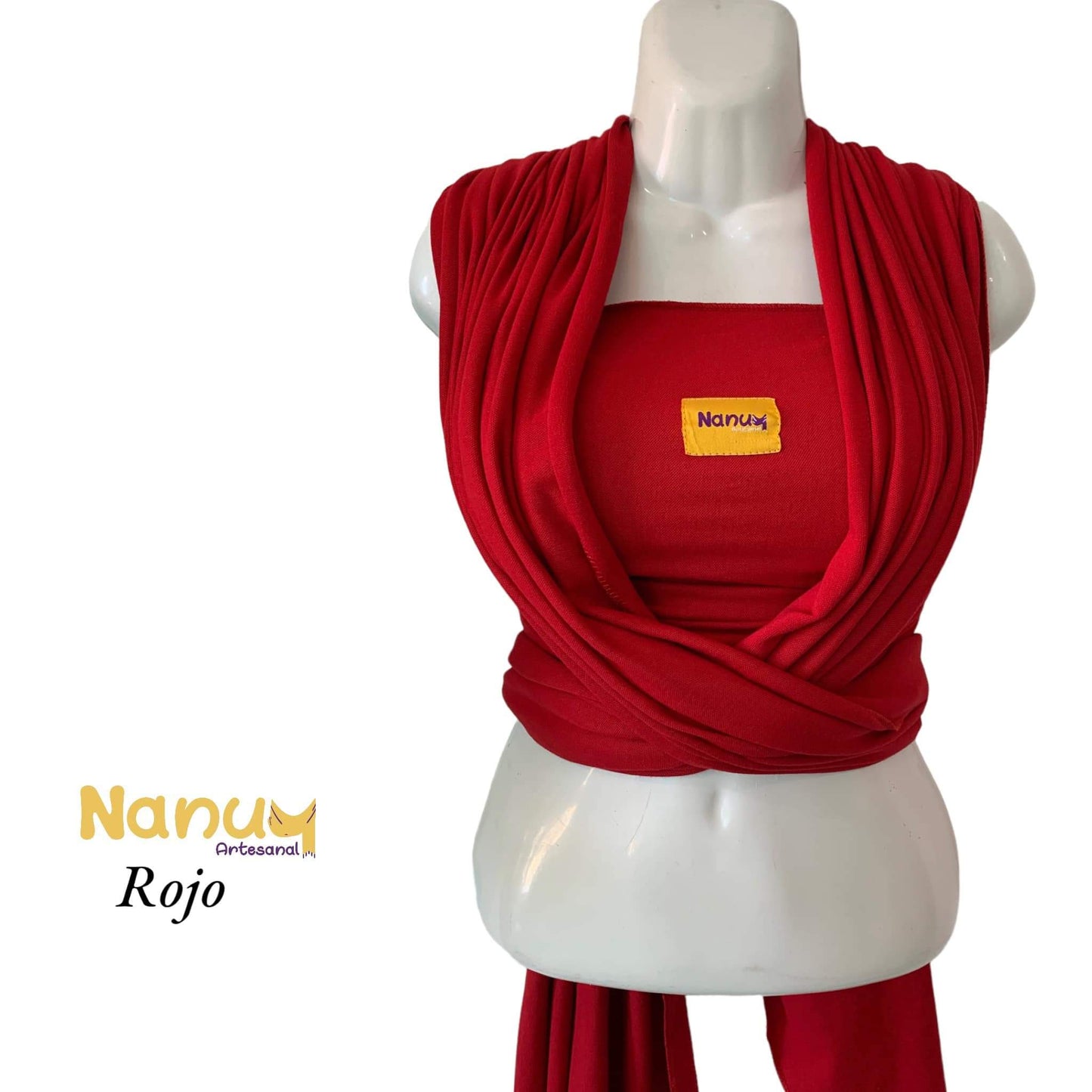 Rojo - Fular Elástico