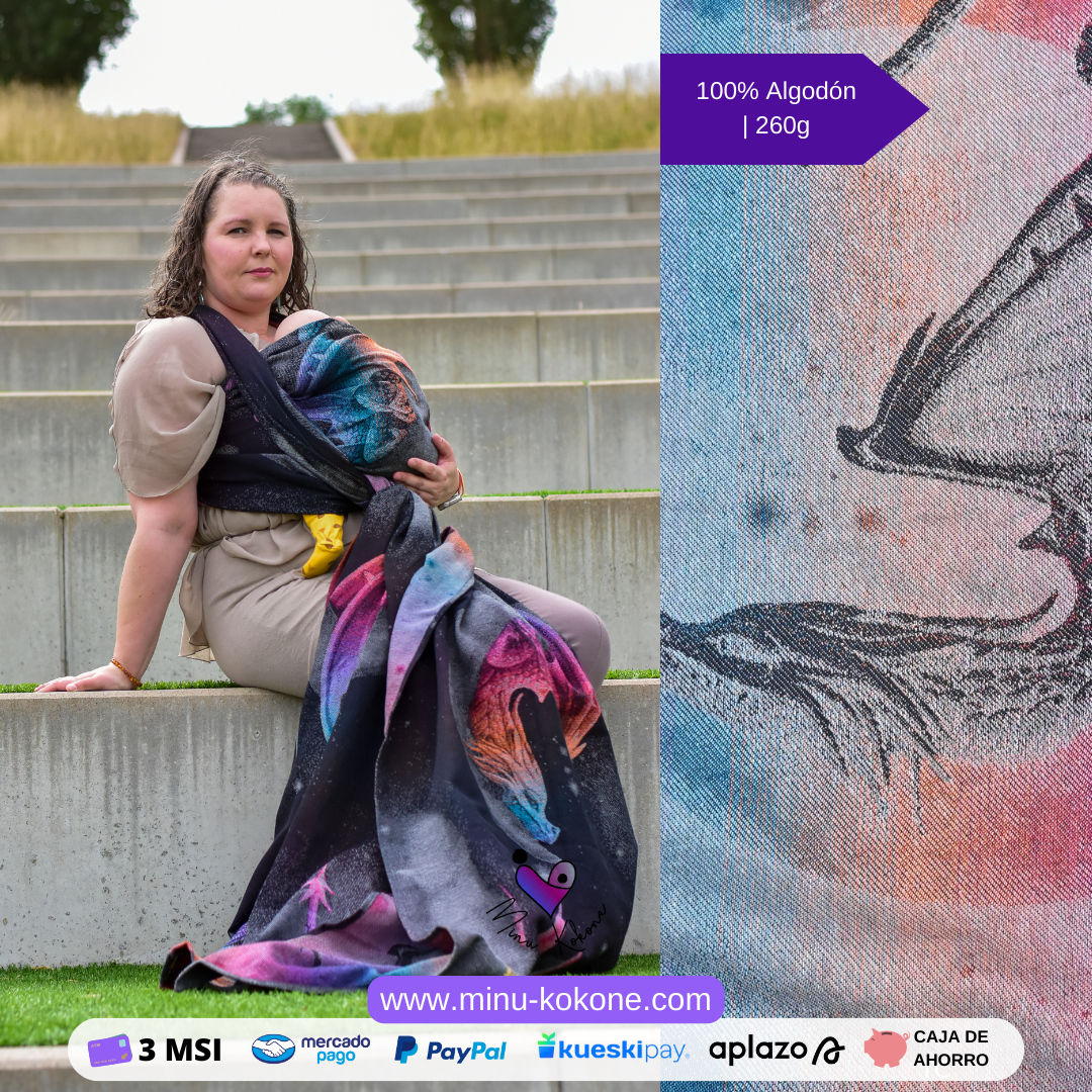 Moonkeeper - Celestial Rainbow Black - Bandolera