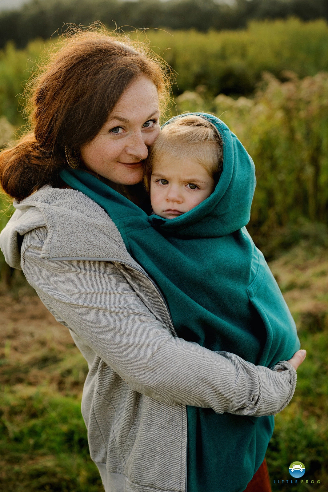 Cossy Frog Fleece - TEAL