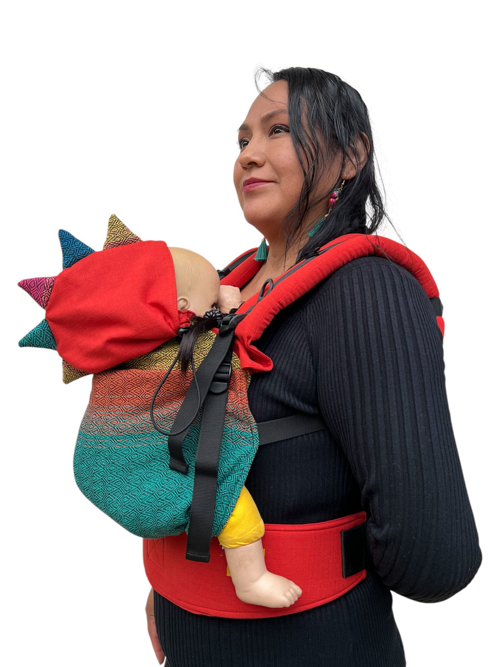 Mochila Lino con artesanal - Baby - Nanuu Artesanal