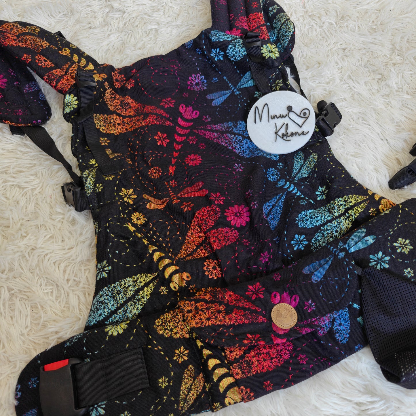 Dragonfly Rainbow Dark - LennyLight - Mochila Ergonómica