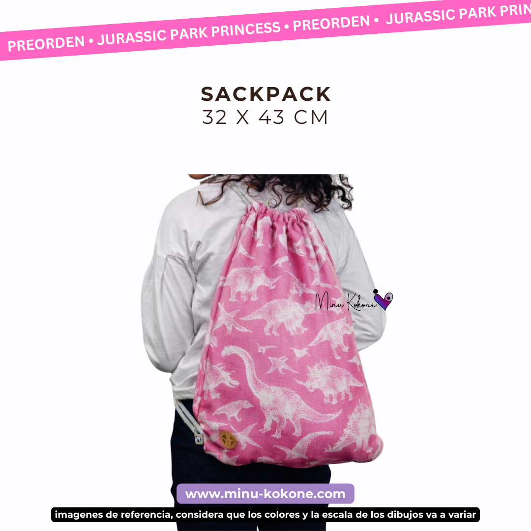 Jurassic Park Princess - Sackpack