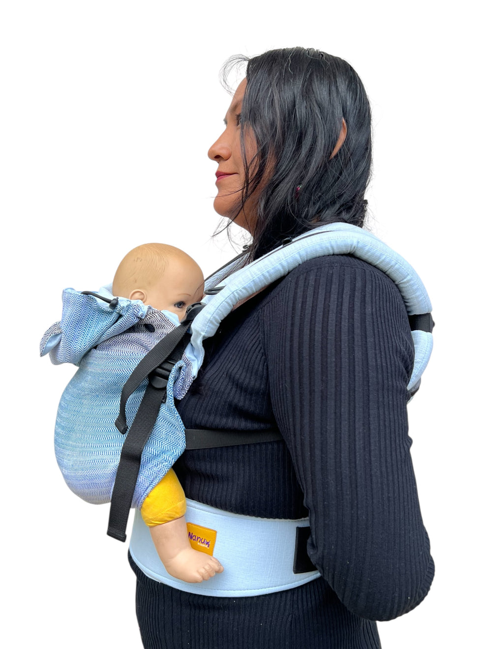 Mochila Lino con artesanal - Baby - Nanuu Artesanal