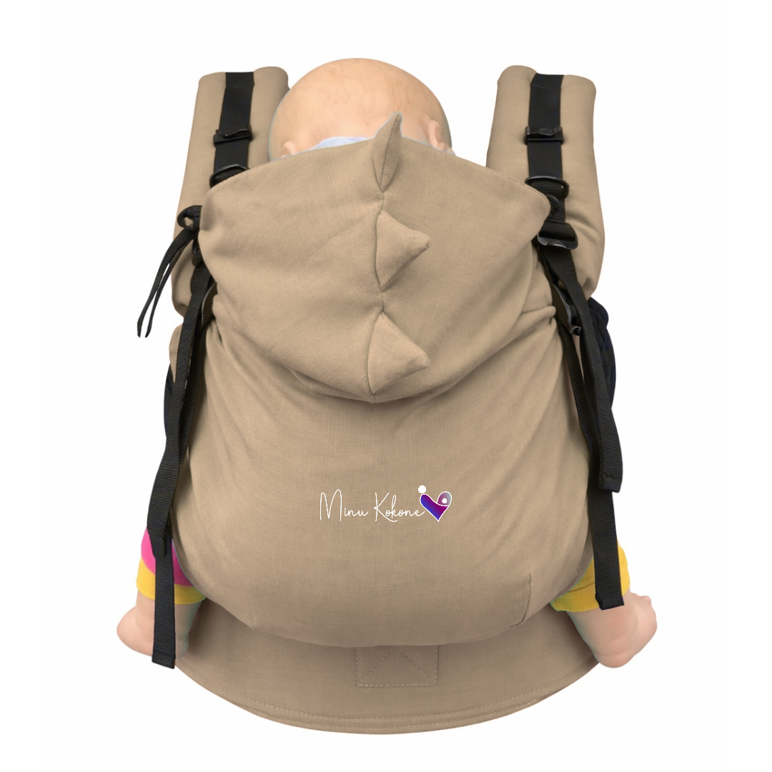 Café claro - Viscosa de Lino - Baby Evolutiva