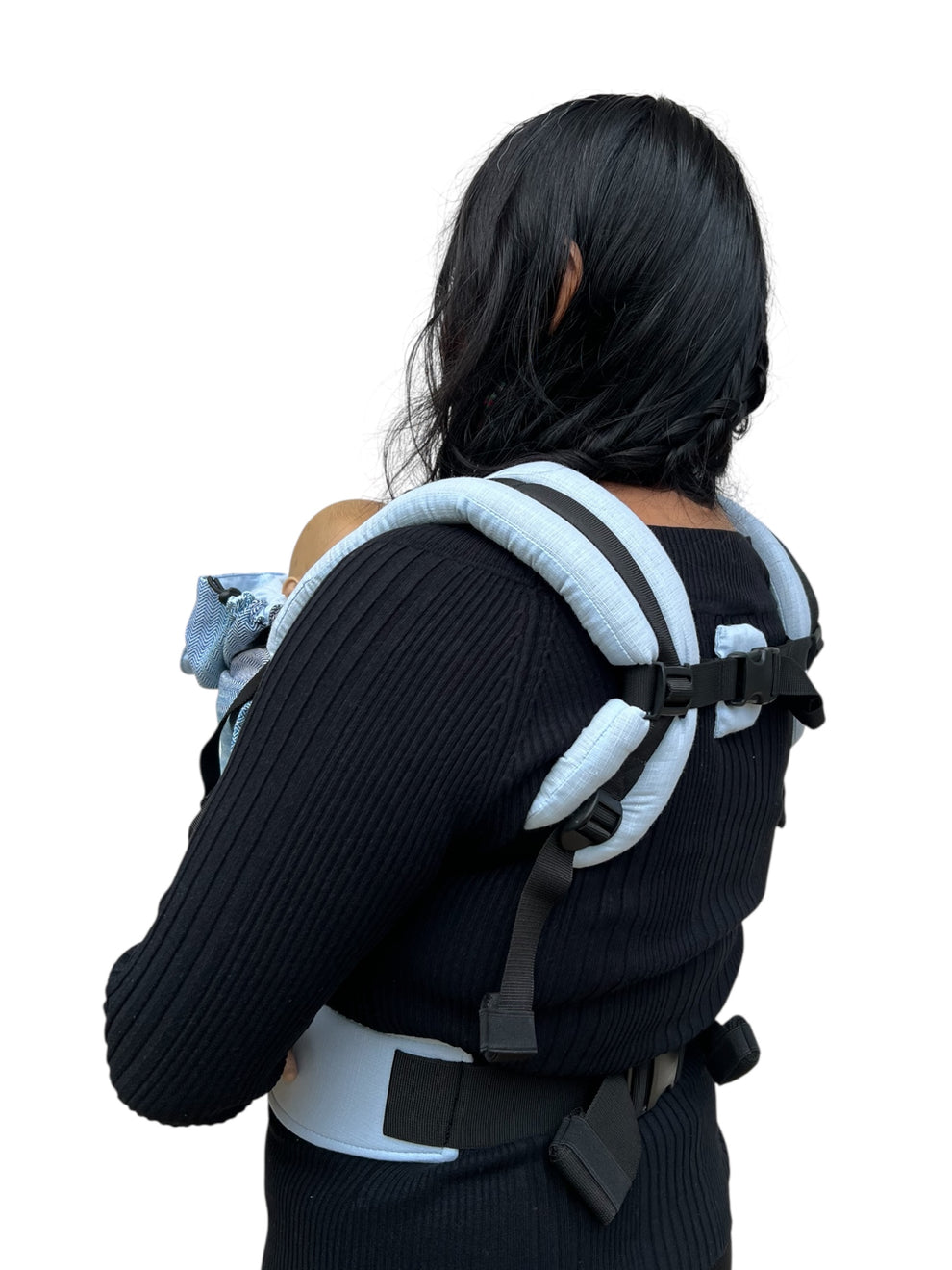 Mochila Lino con artesanal - Baby - Nanuu Artesanal