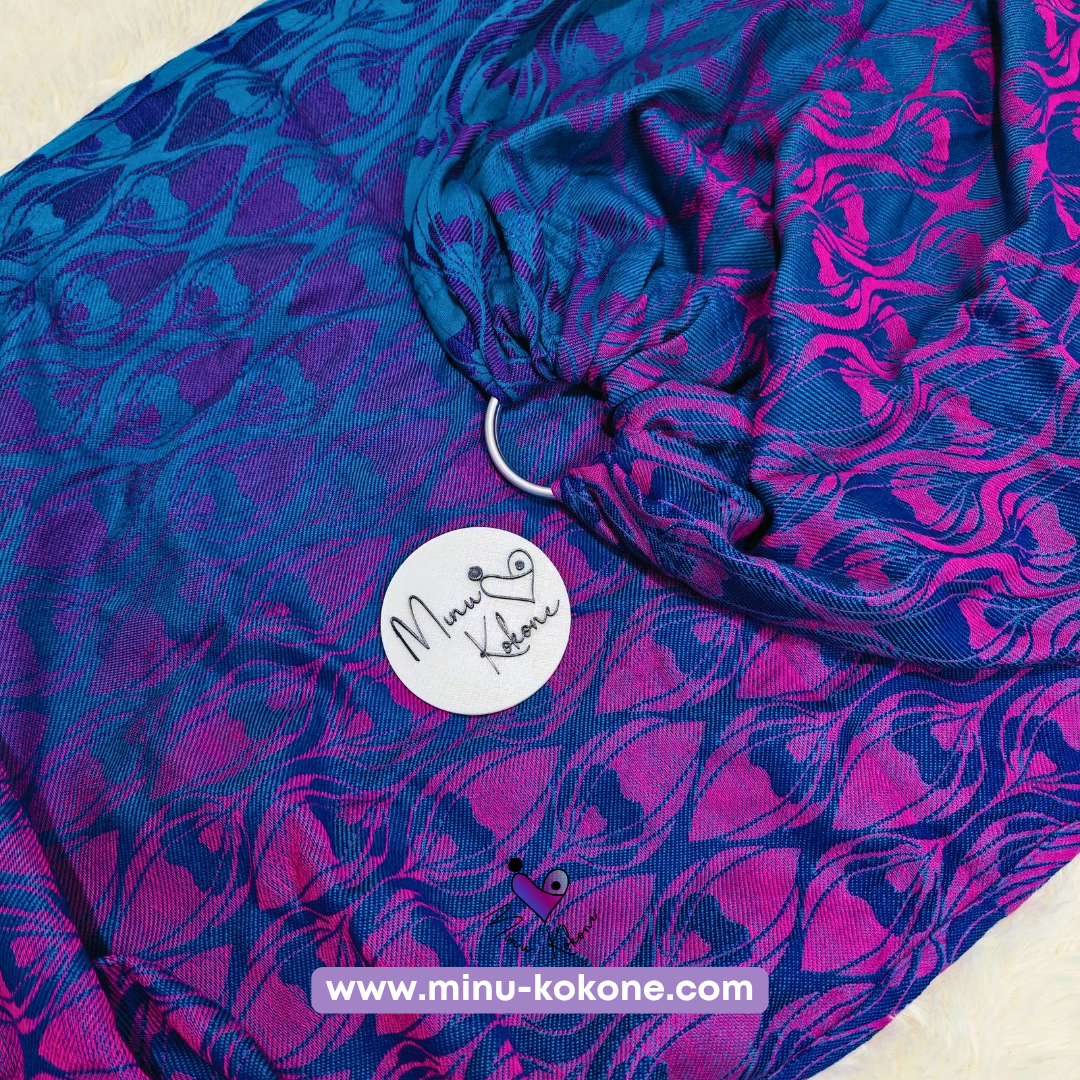 La Fleur - Meta Petrol Purple Fucsia - Bandolera
