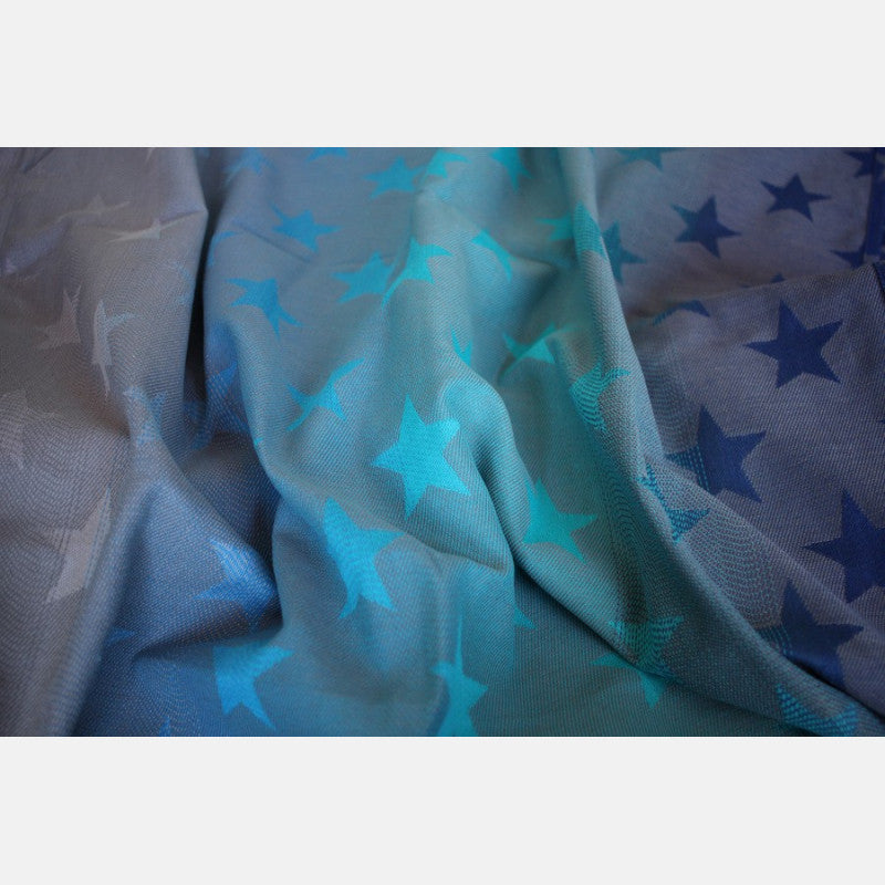 Stars Aqua Grad Grey - Bandolera