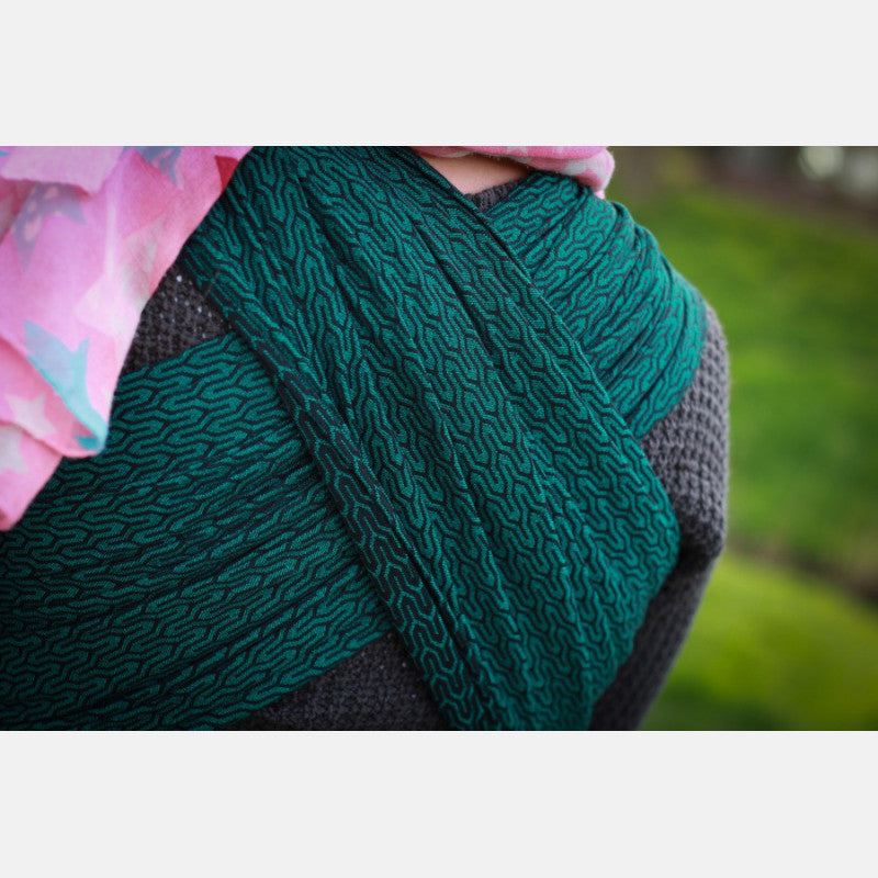 Turtle Emerald-Black - Bandolera