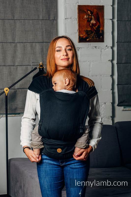 Ebony Black Herringbone LennyHybrid