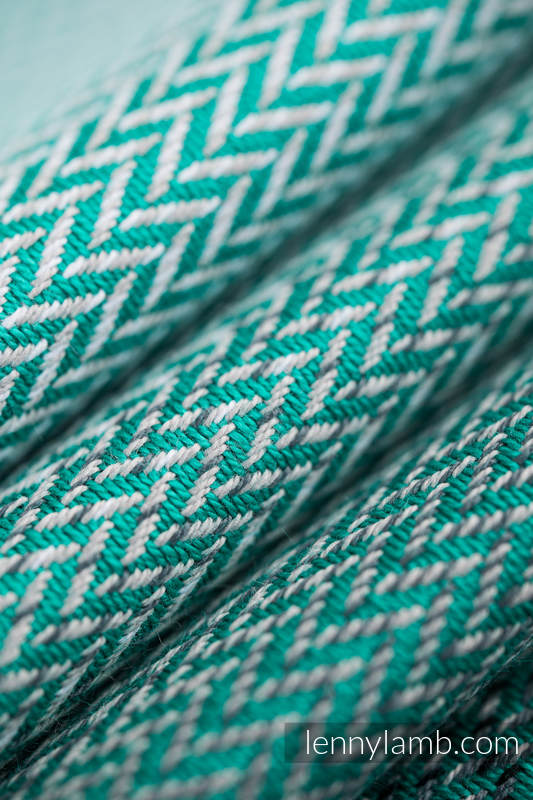 Little Herringbone - Ombre Green - Bandolera