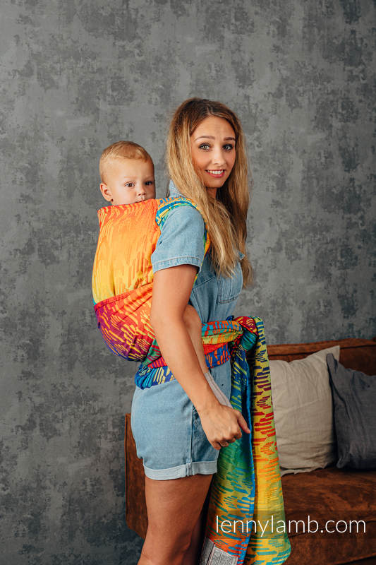 Rainbow Chevron LennyHybrid Preschool