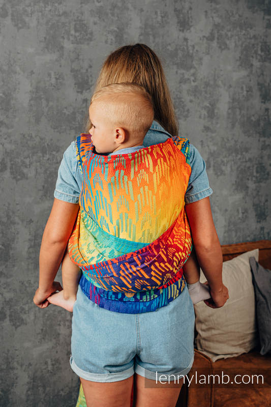 Rainbow Chevron LennyHybrid Preschool