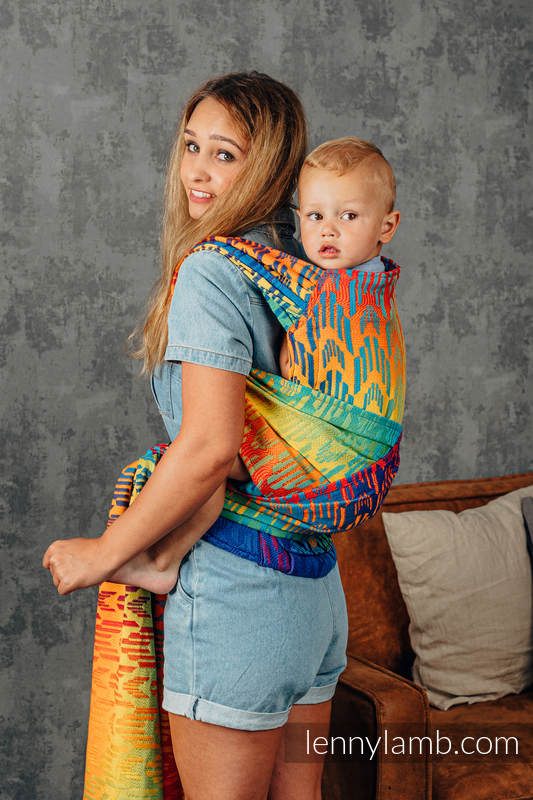 Rainbow Chevron LennyHybrid Preschool