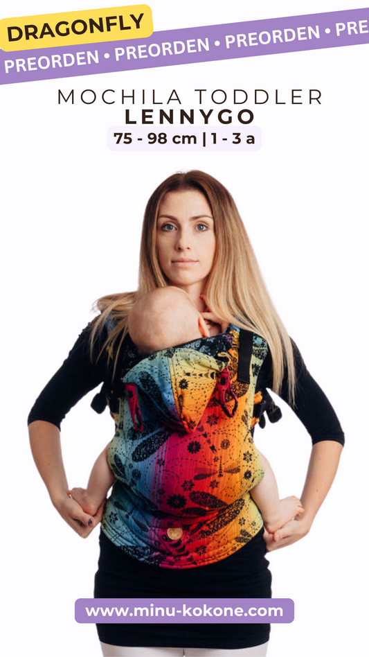 Dragonfly Rainbow Dark - LennyGo - Toddler - PREORDEN