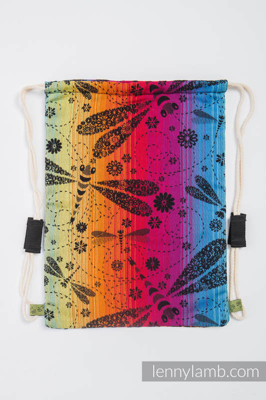 Dragonfly Rainbow Dark - Sackpack - PREORDEN