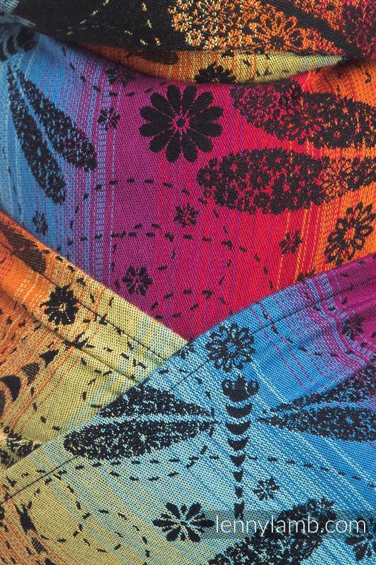 Dragonfly Rainbow Dark - Wrap Tai - PREORDEN