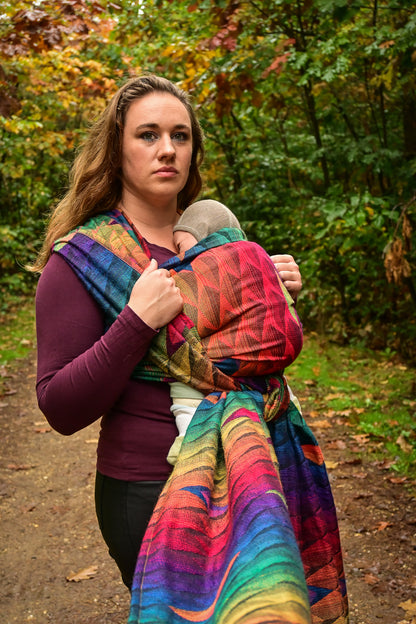Kite Trinity Multicolor Double Rainbow High Wool