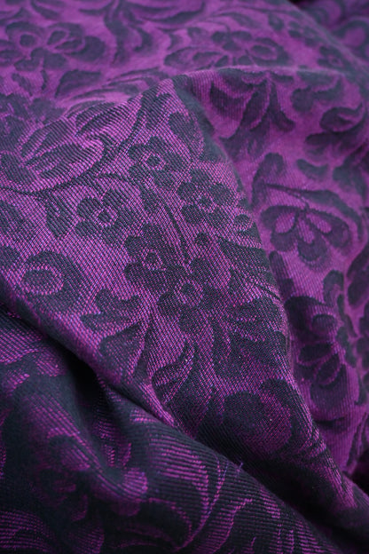 Rococo Black Purple Linen Seacell