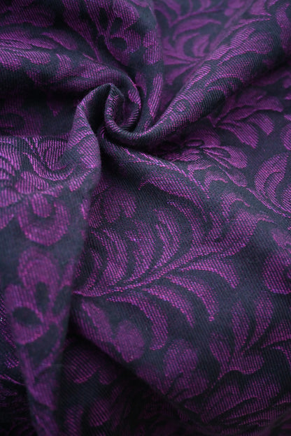Rococo Black Purple Linen Seacell