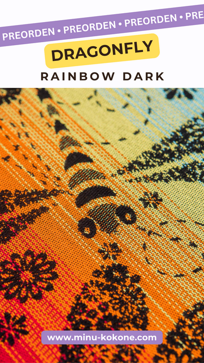 Dragonfly Rainbow Dark - LennyPreschool - PREORDEN
