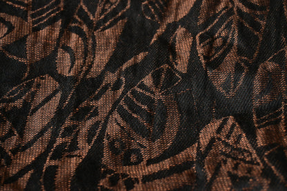 Four Winds Black Brown Linen