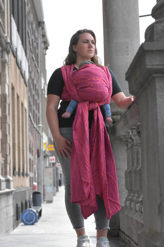 Dandy - Fuchsia Purple Orange - Bandolera