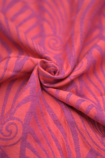 Dandy Duo Fuchsia Purple Orange Modal Linen