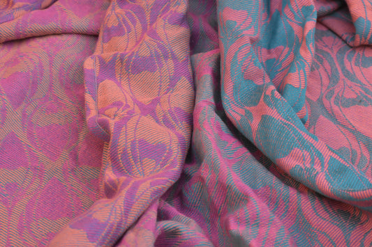 La Fleur - Meta Petrol Fuchsia Orange - Bandolera