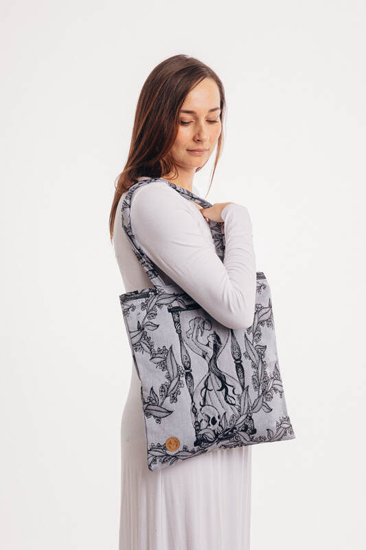 Time With Skull - Shopping Bag