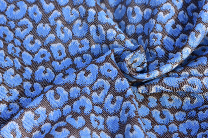 Pussycat - Brown Light-Blue Silk - Bandolera