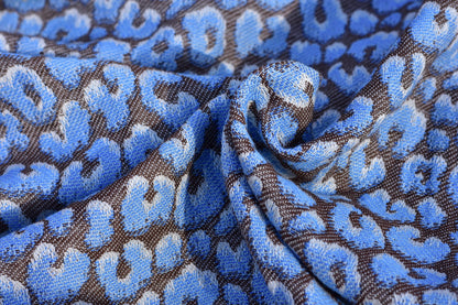 Pussycat - Brown Light-Blue Silk - Bandolera