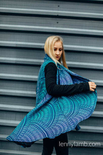 Peacock's Tail Provance - Long Cardigan
