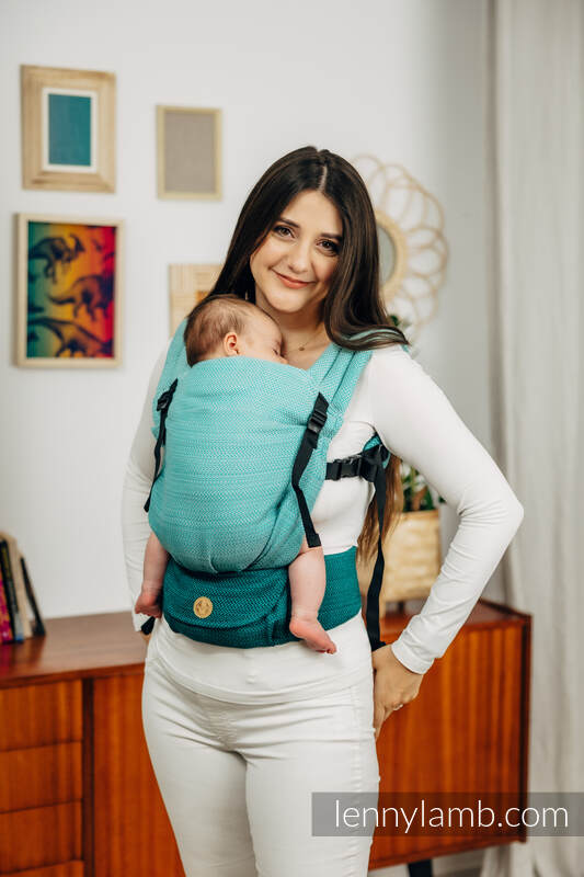 Ombre Green - LennyLight - Mochila Ergonómica