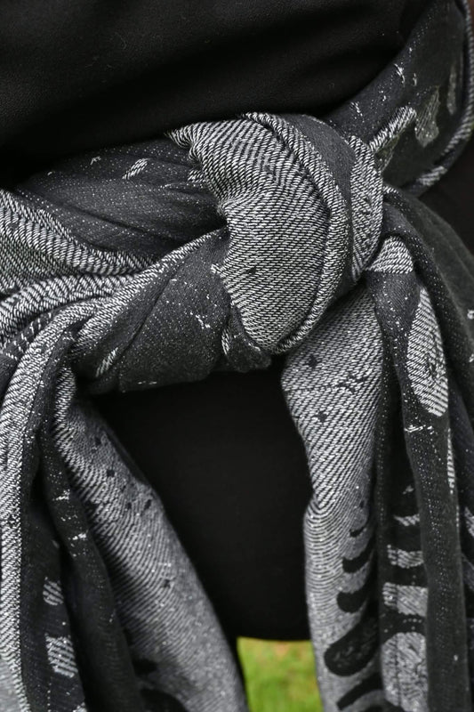 Luna Duo Black Grey Glam - Bandolera