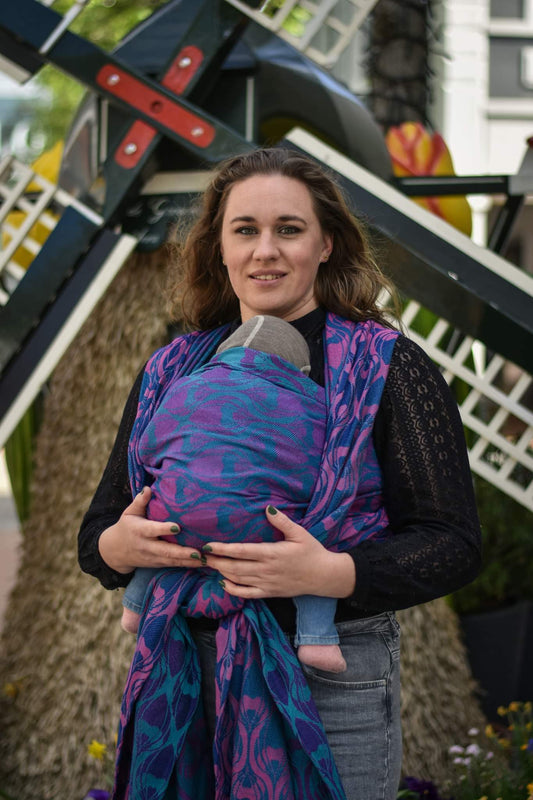 La Fleur - Meta Petrol Purple Fucsia - Bandolera