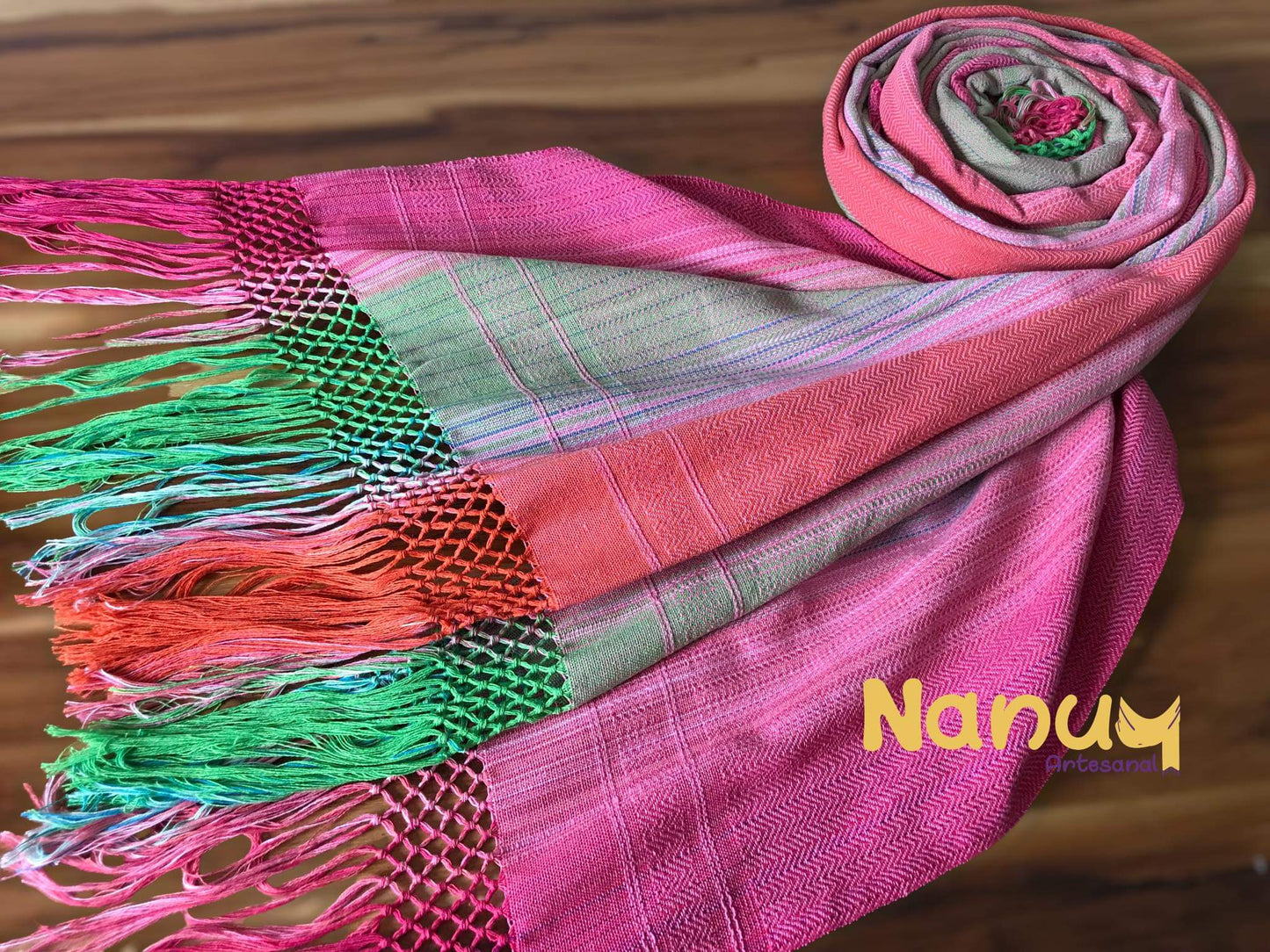 REBOZO - ROSA Jardín de Donají