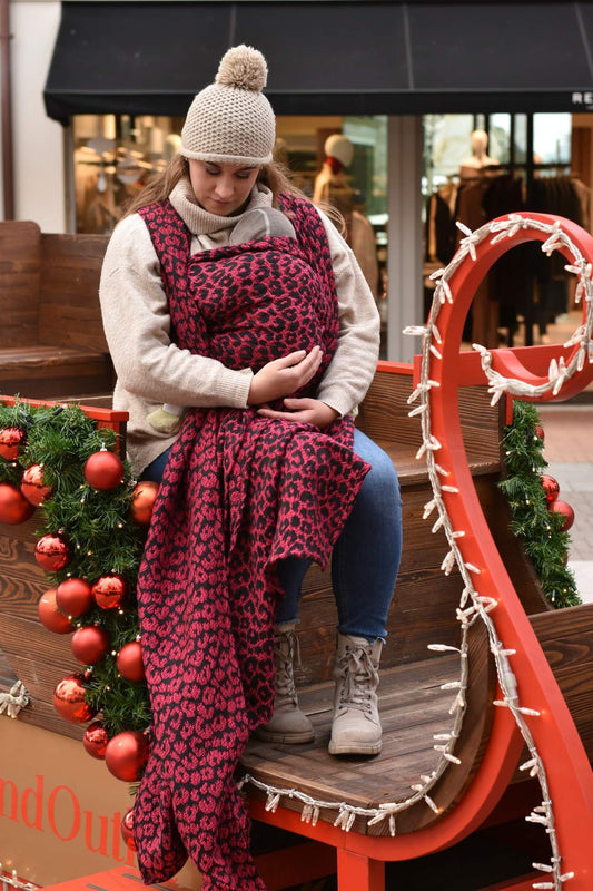 Pussycat - Black Red Mouline - Bandolera