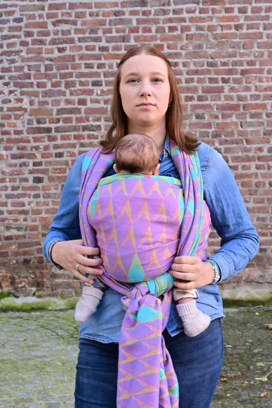 Kite - Yellow Blue Pink - Bandolera