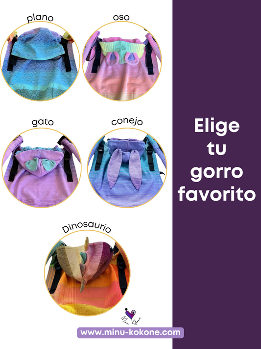 PERSONALIZABLE - Mochila Lino - Baby - Nanuu Artesanal