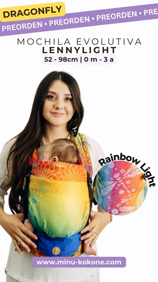 Dragonfly Rainbow Light - LennyLight - Mochila Ergonómica  - PREORDEN