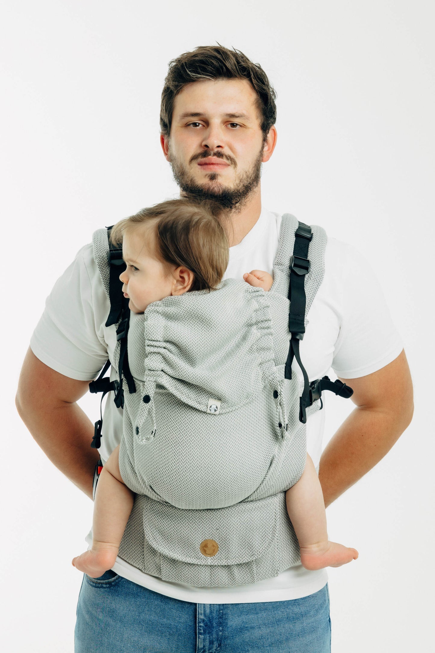 LITTLE HERRINGBONE - GREY | LennyUpGrade PRO