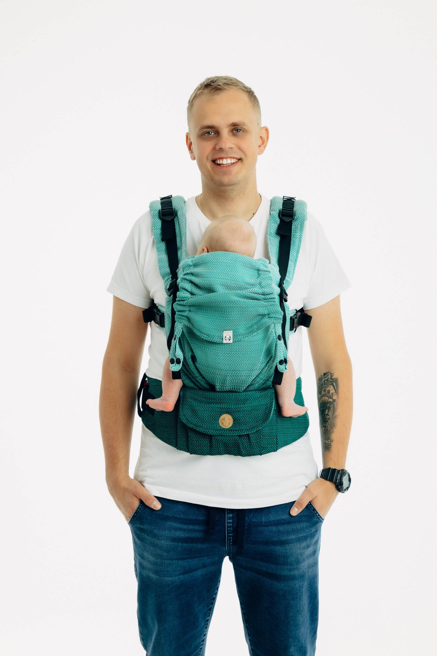 LITTLE HERRINGBONE - OMBRE GREEN | LennyUpGrade PRO