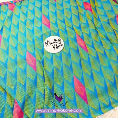 Kite - Yellow Blue Pink - Bandolera