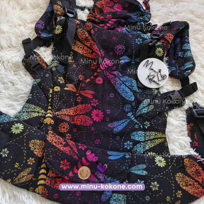 Dragonfly Rainbow Dark - LennyPreschool - reverso