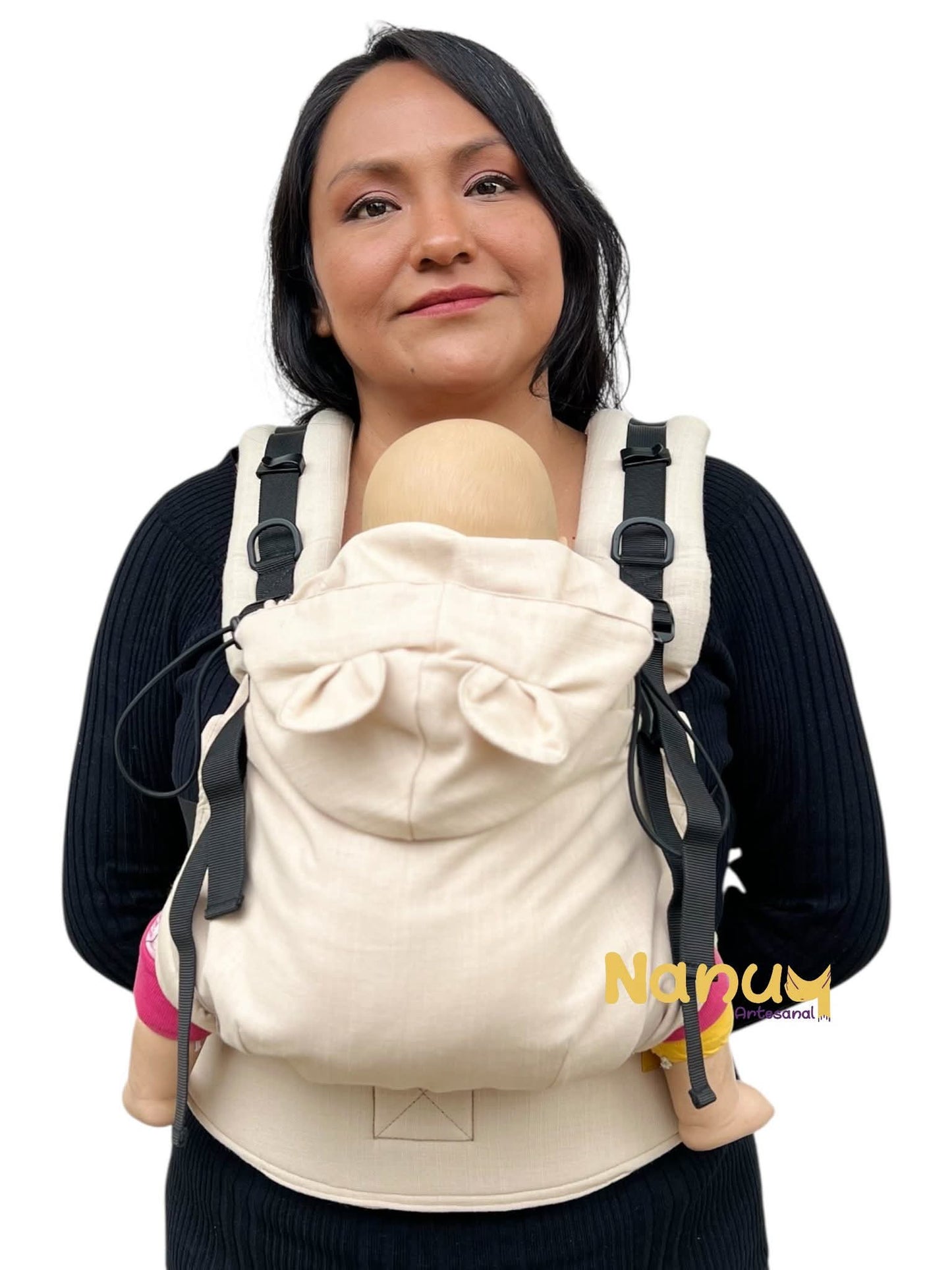 Mochila Lino - Baby - Nanuu Artesanal