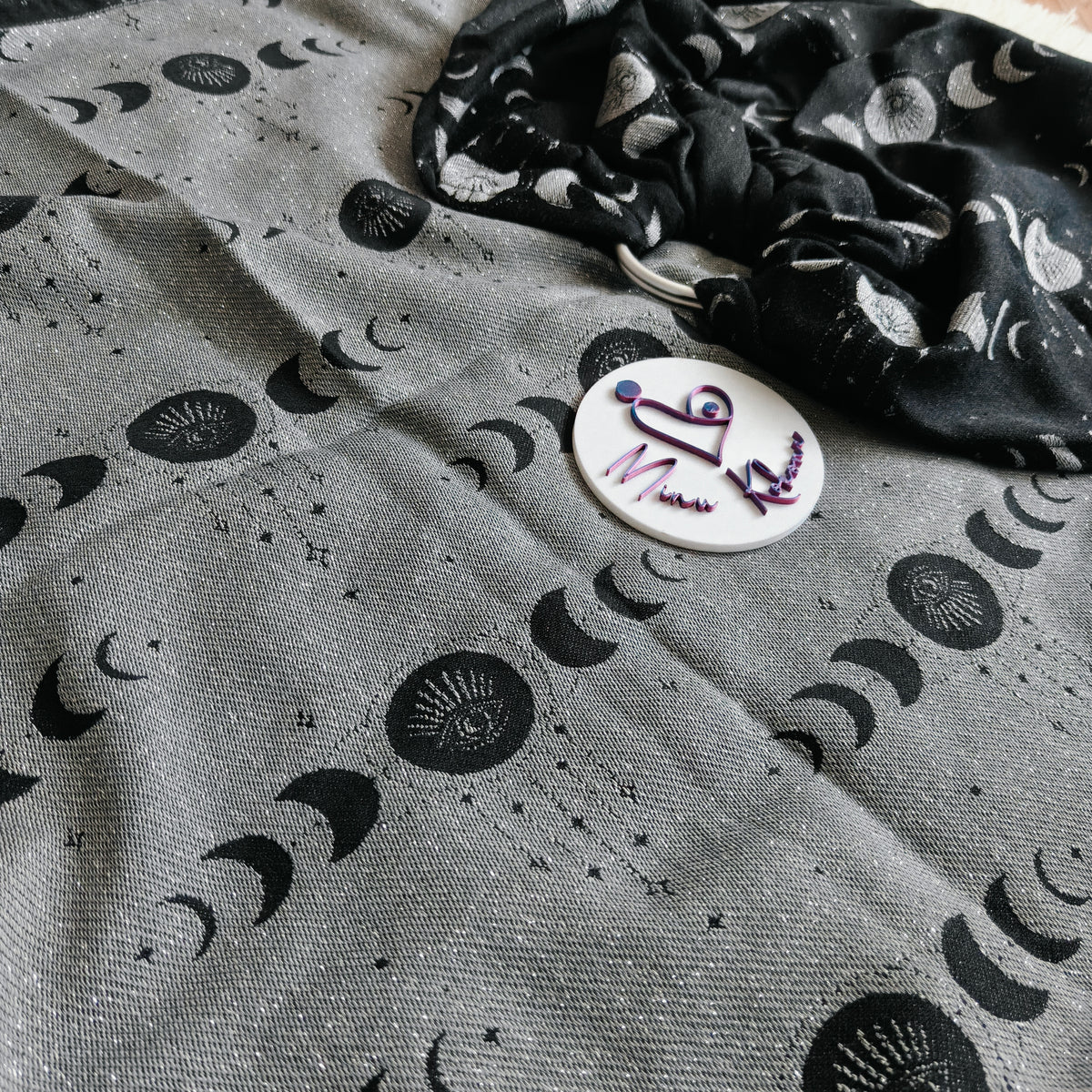 Luna Duo Black Grey Glam - Bandolera