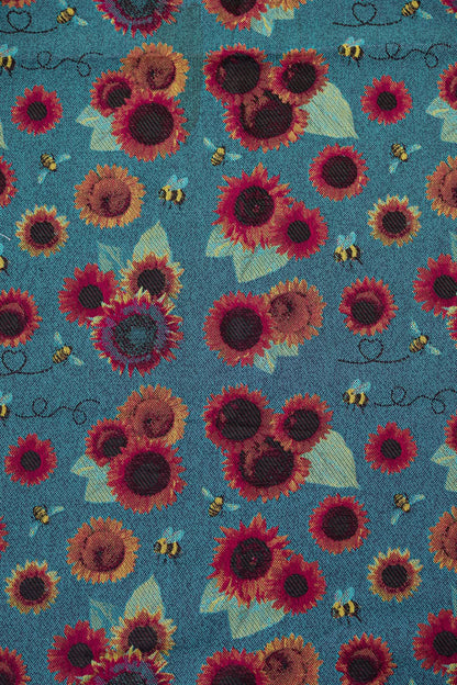 Sunflowers Bumble Blossom | Talla 6 | Fular
