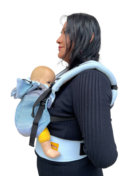Mochila Lino con artesanal - Baby - Nanuu Artesanal