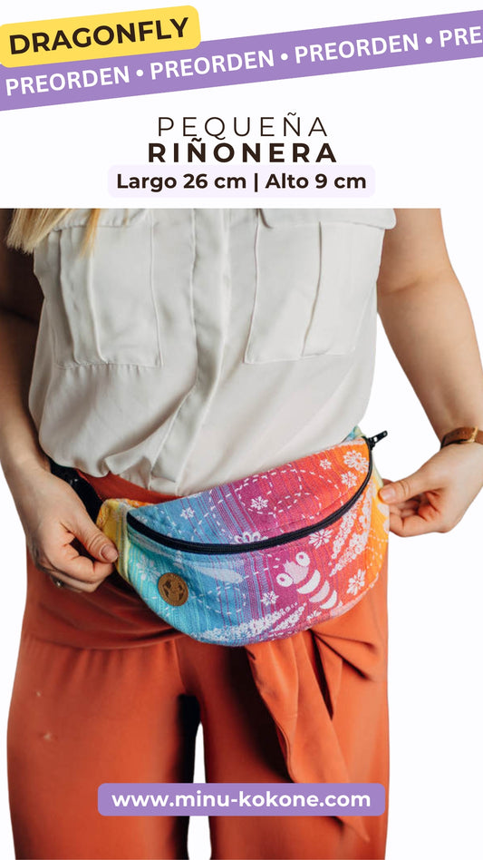 Dragonfly Rainbow - Waist Bag - PREORDEN